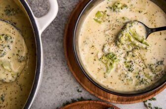 Straightforward Broccoli Cheddar Soup – The Keep At House Chef