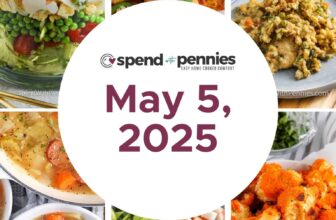 Weekly Meal Plan Could 5, 2025
