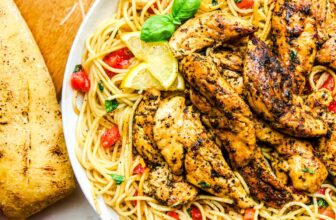 Lemon Herb Rooster Spaghetti – The Keep At Dwelling Chef