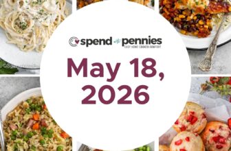 Weekly Meal Plan Might 18, 2026