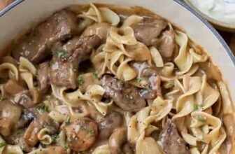 Beef Stroganoff