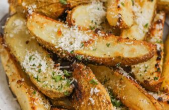 Crispy Baked Potato Wedges